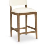 Avon Vegan Leather Counter Stool
