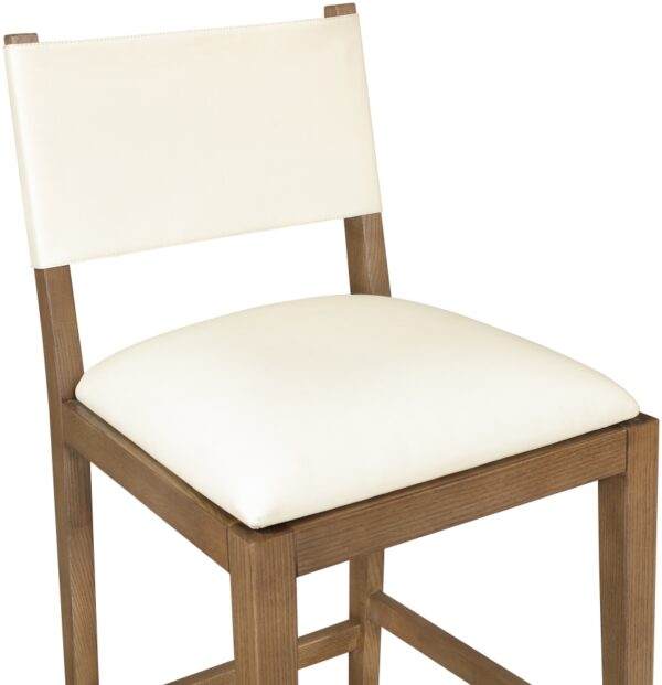 Avon Vegan Leather Counter Stool
