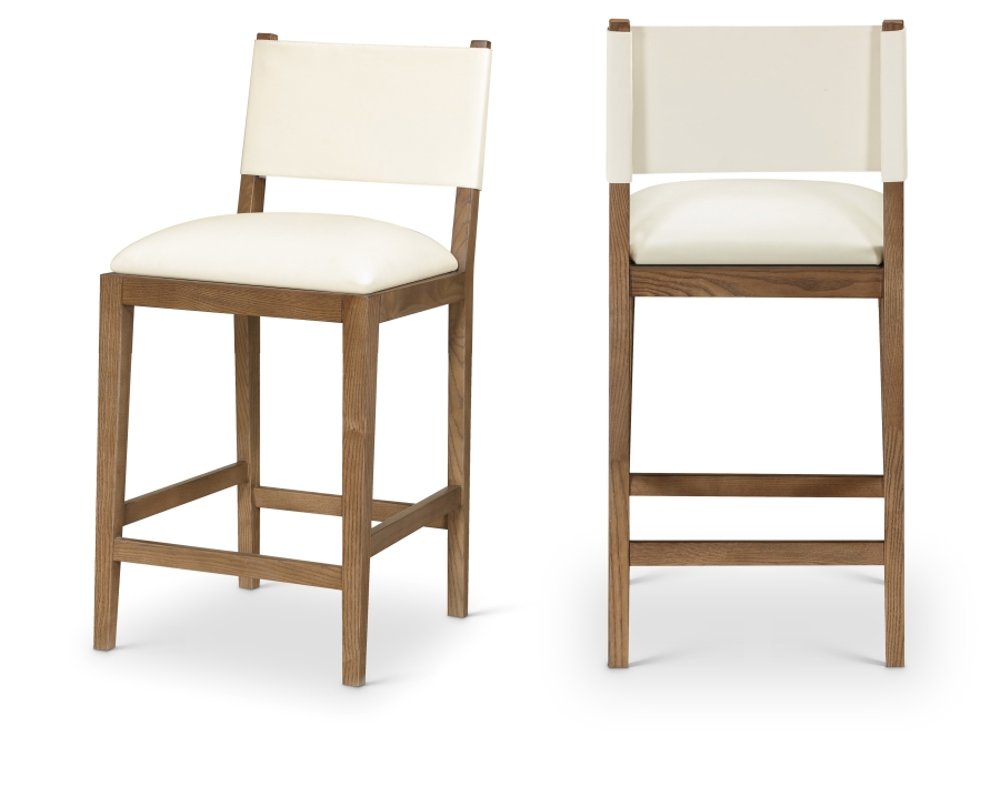 Avon Vegan Leather Counter Stool