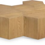 Eternal Oak Wood 6pc. Modular Coffee Table