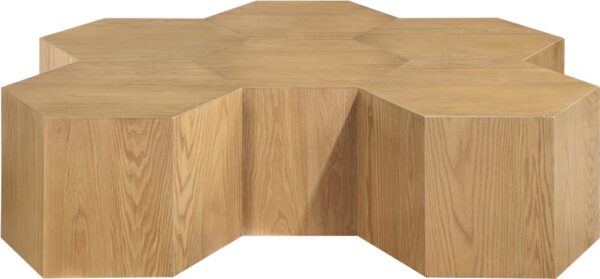 Eternal Oak Wood 6pc. Modular Coffee Table