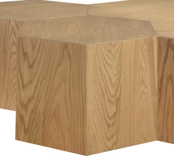 Eternal Oak Wood 6pc. Modular Coffee Table