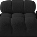 Ames 102" Boucle Fabric Upholstered 3pc. Modular Sofa