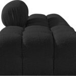 Ames 102" Boucle Fabric Upholstered 3pc. Modular Sofa