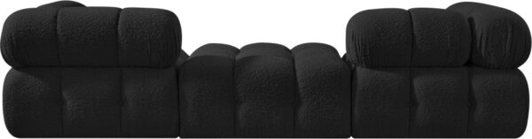 Ames 102" Boucle Fabric Upholstered 3pc. Modular Sofa