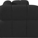 Ames 102" Boucle Fabric Upholstered 3pc. Modular Sofa