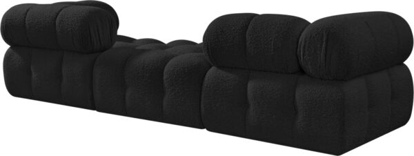 Ames 102" Boucle Fabric Upholstered 3pc. Modular Sofa