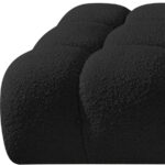Ames 136" Boucle Fabric Upholstered 4pc. Modular Sofa