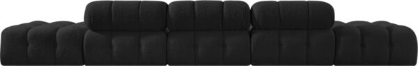 Ames 170" Boucle Fabric Upholstered 5pc. Modular Sofa