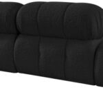 Ames 170" Boucle Fabric Upholstered 5pc. Modular Sofa