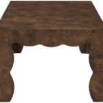 Vassa Burl Veneer Coffee Table