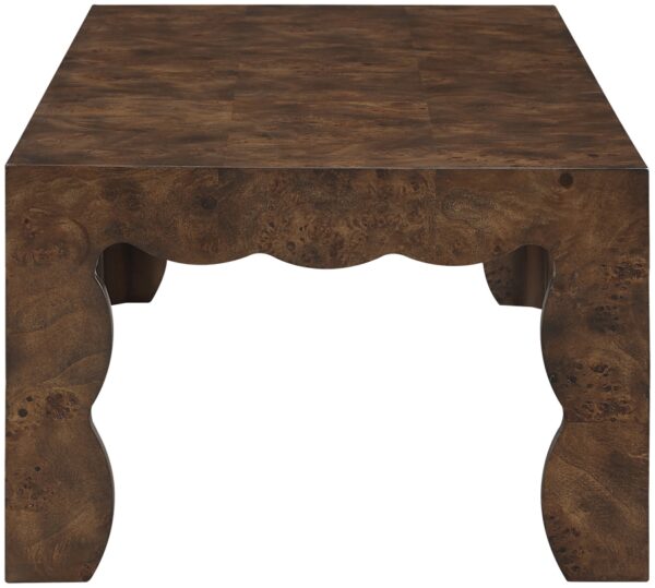 Vassa Burl Veneer Coffee Table