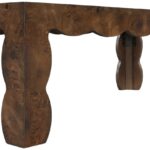 Vassa Burl Veneer Coffee Table