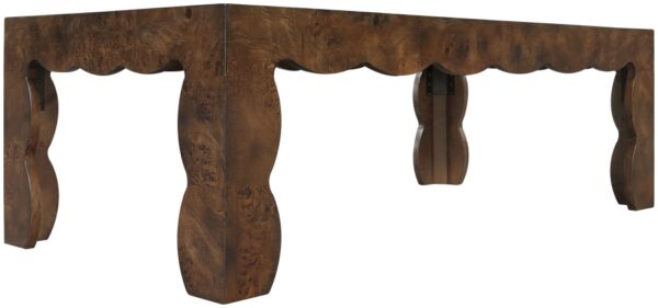 Vassa Burl Veneer Coffee Table