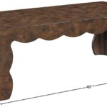 Vassa Burl Veneer Coffee Table