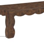 Vassa Burl Veneer Coffee Table