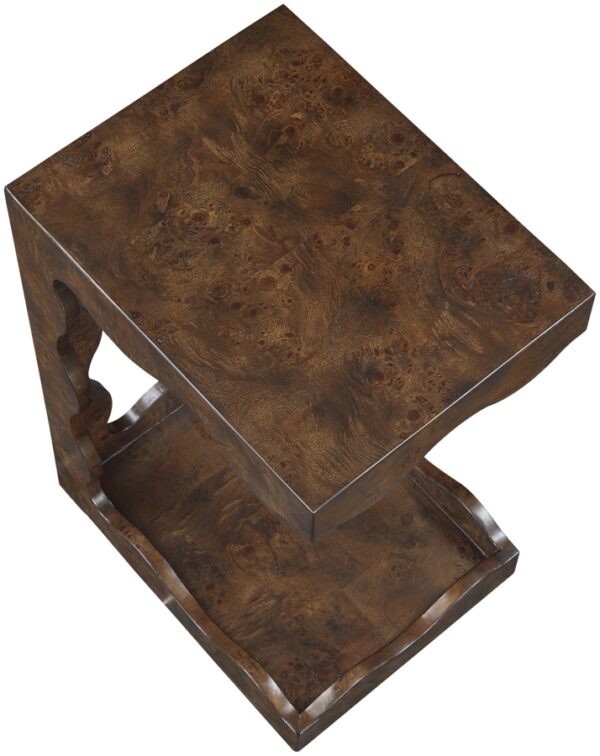 Vassa Burl Veneer End / Side Table