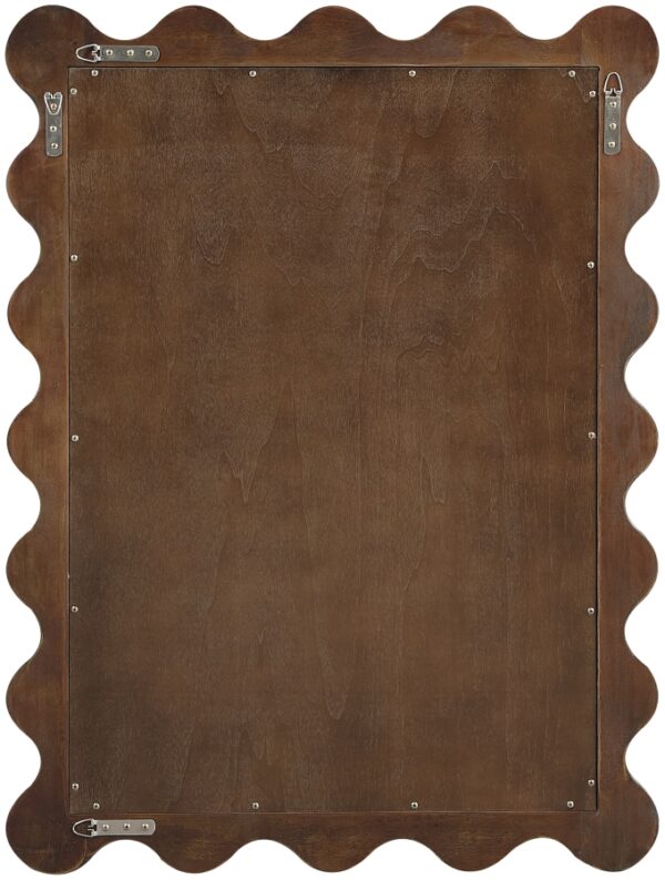 Vassa Burl Veneer Framed Mirror