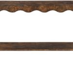 Vassa Burl Veneer Console Table