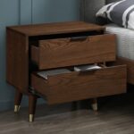 Vance Solid Wood And Ash Veneer Night Stand