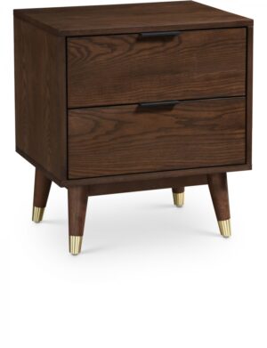 Vance Solid Wood And Ash Veneer Night Stand