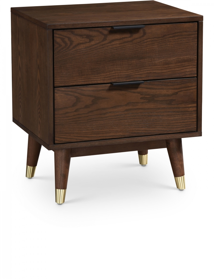 Vance Solid Wood And Ash Veneer Night Stand