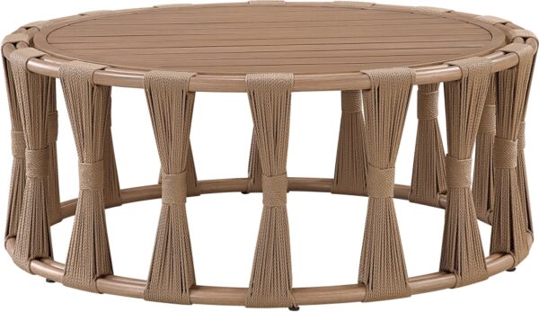 San Pietro Aluminum Outdoor Patio Coffee Table