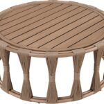 San Pietro Aluminum Outdoor Patio Coffee Table