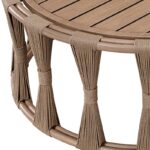 San Pietro Aluminum Outdoor Patio Coffee Table
