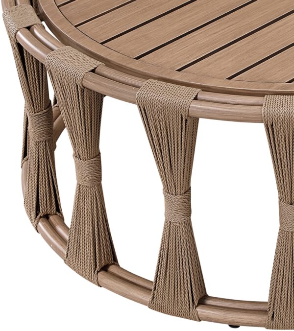 San Pietro Aluminum Outdoor Patio Coffee Table