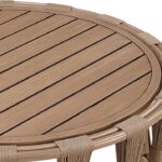 San Pietro Aluminum Outdoor Patio Coffee Table