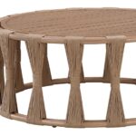 San Pietro Aluminum Outdoor Patio Coffee Table