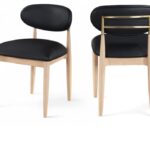 Riccio Vegan Leather Upholstered Dining Side Chair
