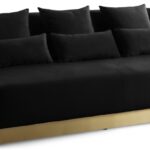 Marquis 93" Velvet Upholstered Sofa