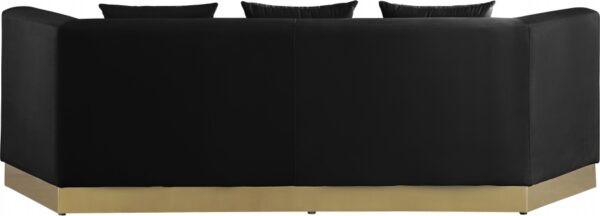 Marquis 93" Velvet Upholstered Sofa