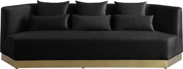 Marquis 93" Velvet Upholstered Sofa