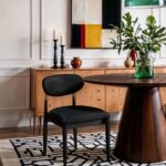 Riccio Vegan Leather Upholstered Dining Side Chair