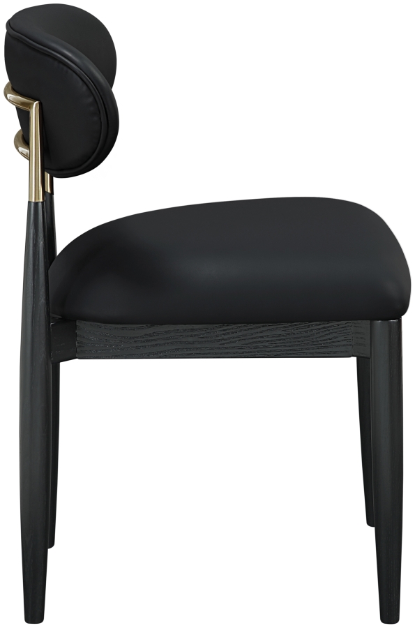 Riccio Vegan Leather Upholstered Dining Side Chair