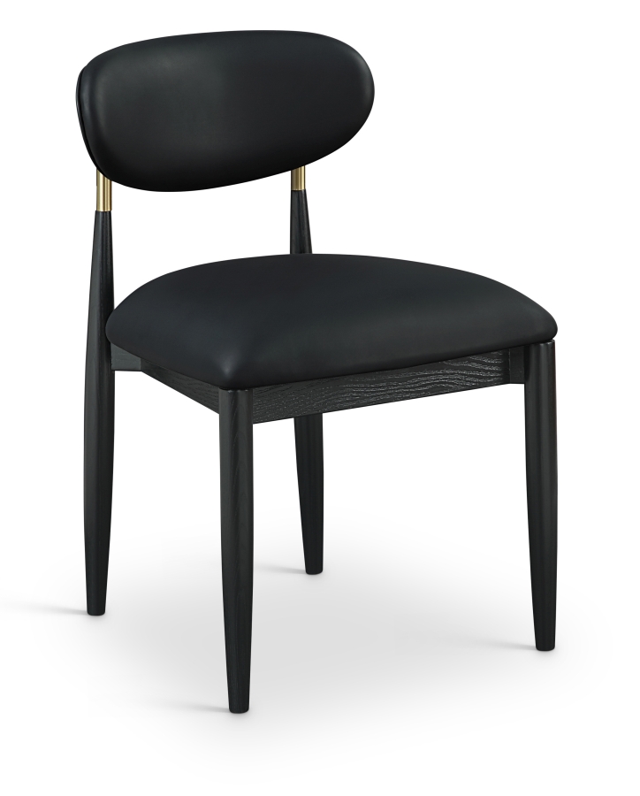 Riccio Vegan Leather Upholstered Dining Side Chair