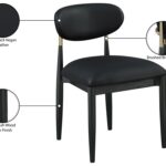 Riccio Vegan Leather Upholstered Dining Side Chair