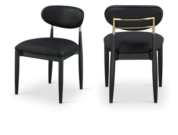 Riccio Vegan Leather Upholstered Dining Side Chair