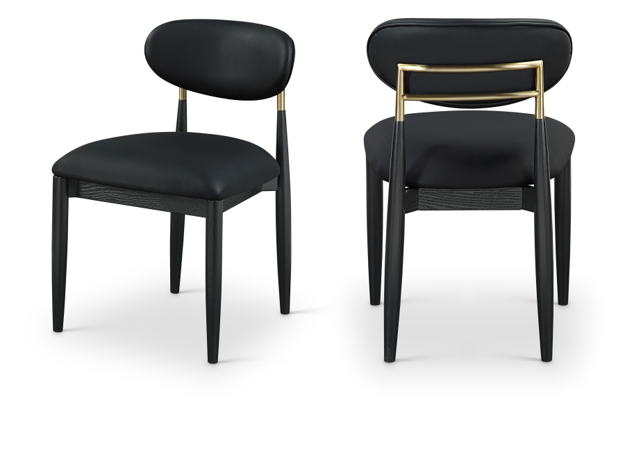 Riccio Vegan Leather Upholstered Dining Side Chair