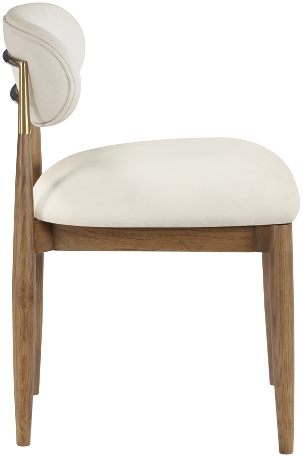 Riccio Vegan Leather Upholstered Dining Side Chair