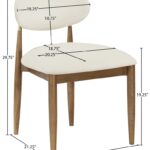 Riccio Vegan Leather Upholstered Dining Side Chair