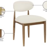 Riccio Vegan Leather Upholstered Dining Side Chair