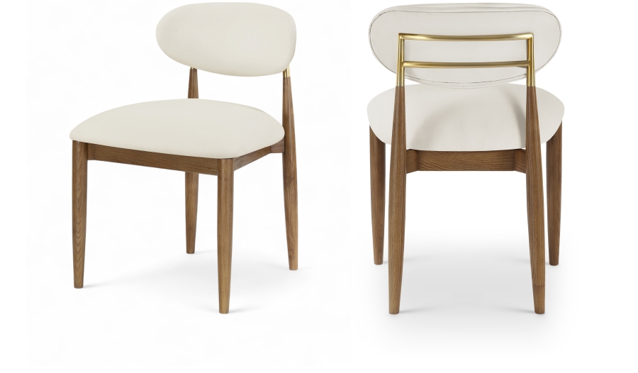 Riccio Vegan Leather Upholstered Dining Side Chair