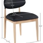 Riccio Vegan Leather Upholstered Dining Side Chair