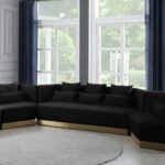 Marquis Velvet Upholstered Ottoman