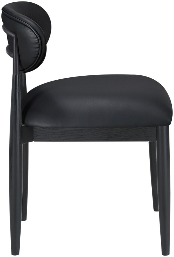 Riccio Vegan Leather Upholstered Dining Side Chair