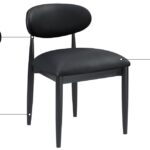 Riccio Vegan Leather Upholstered Dining Side Chair